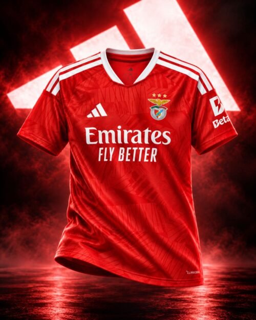 Camisola Benfica Home Versão Adepto 25/26 teste